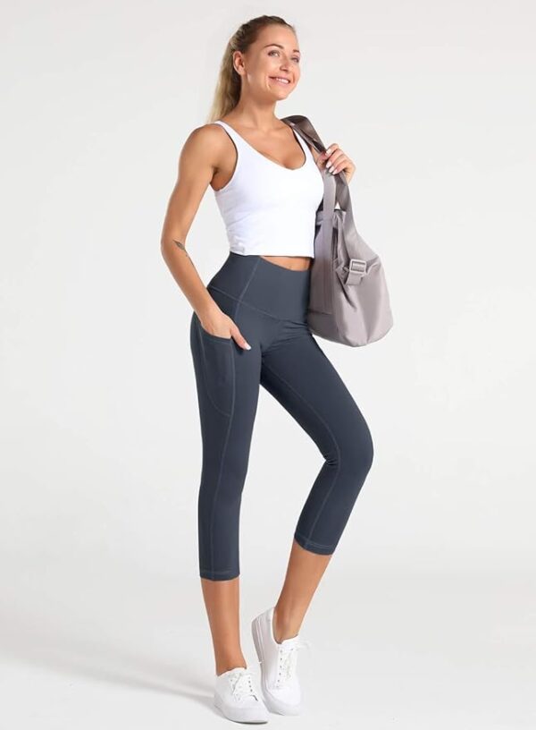 Best High-Waisted Women's Gym Leggings with Pockets for Maximum Comfort